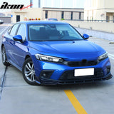 2022-2024 Honda Civic 11th Gen IKON Style Front Bumper Lip PP