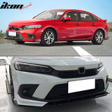 2022-2024 Honda Civic 11th Gen IKON Style Front Bumper Lip PP
