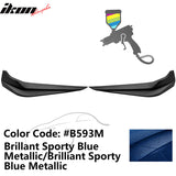 2022-2024 Honda Civic 11th HPD Style 2PC Front Splitters Painted PP