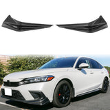 2022-2024 Honda Civic 11th HPD Style 2PC Front Splitters Painted PP