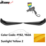 2022-2024 Honda Civic 11th HPD Style 2PC Front Splitters Painted PP