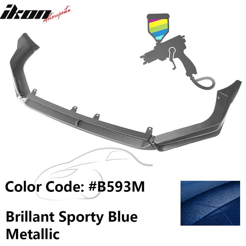 2022-2024 Honda Civic 11th IKON Front Bumper Lip W/LED PP