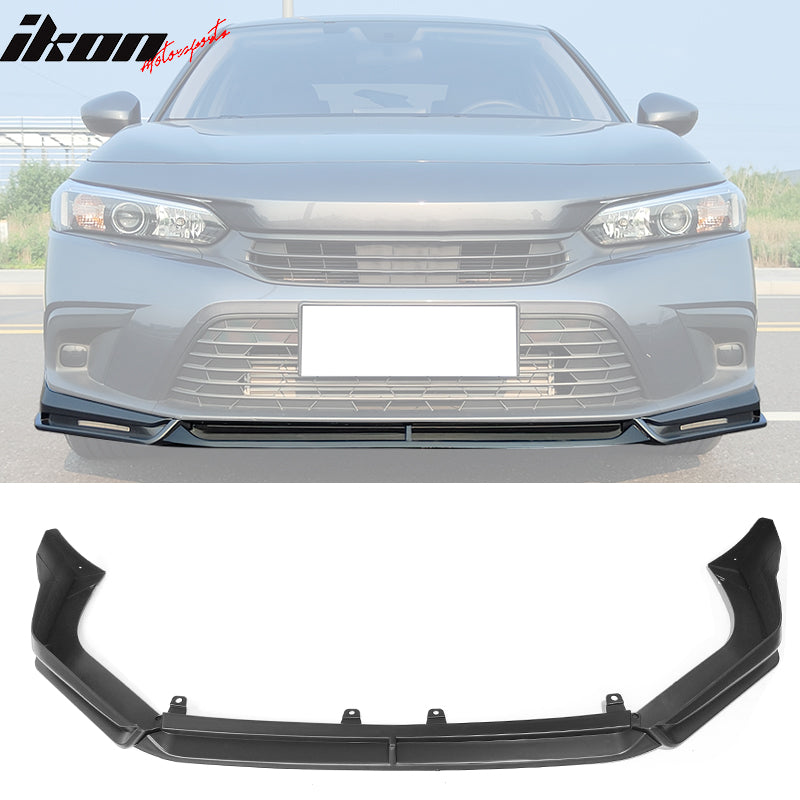 2022-2024 Honda Civic 11th IKON Front Bumper Lip W/LED PP