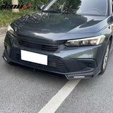 2022-2024 Honda Civic 11th IKON Front Bumper Lip W/LED PP