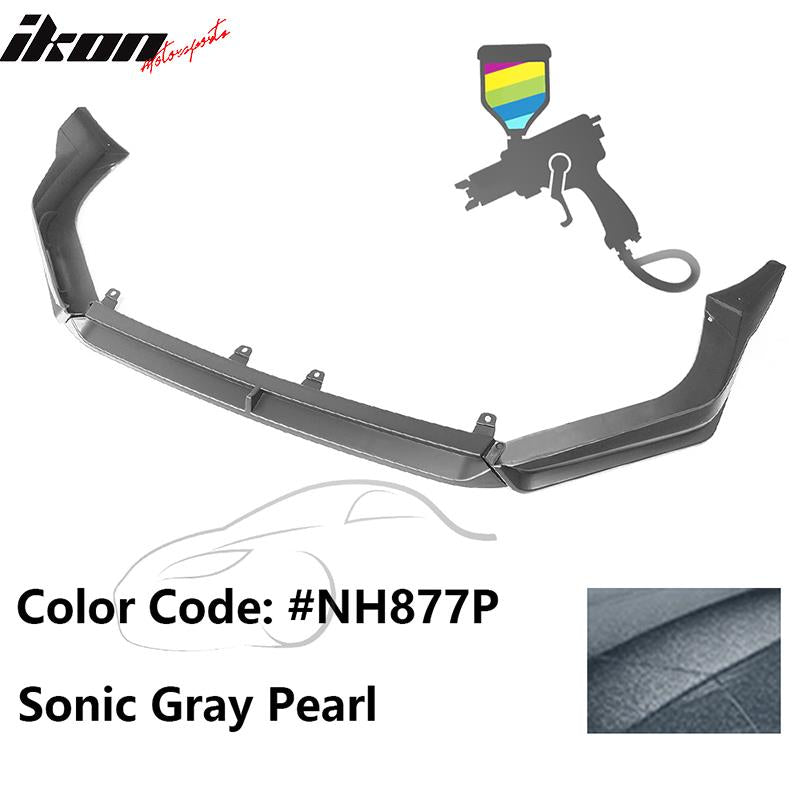 2022-2024 Honda Civic 11th IKON Front Bumper Lip W/LED PP