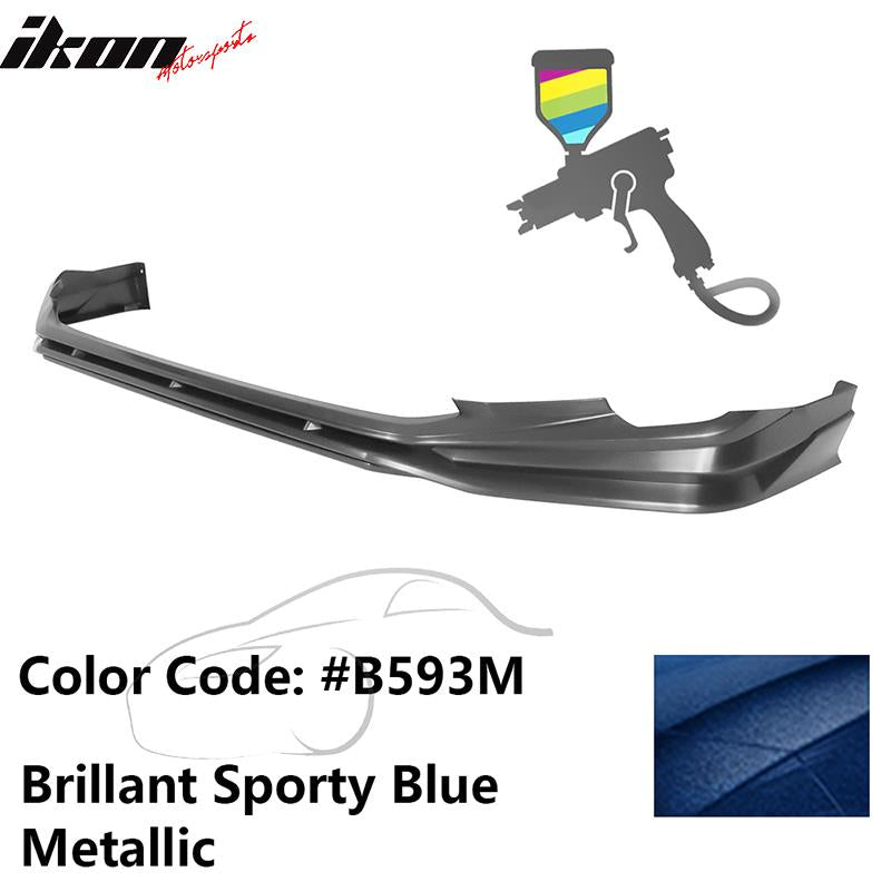 2022-2024 Honda Civic Sedan Hatchback Front Bumper Lip Painted PP