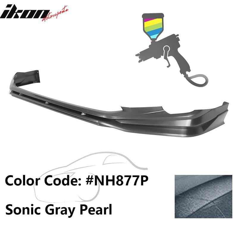 2022-2024 Honda Civic Sedan Hatchback Front Bumper Lip Painted PP