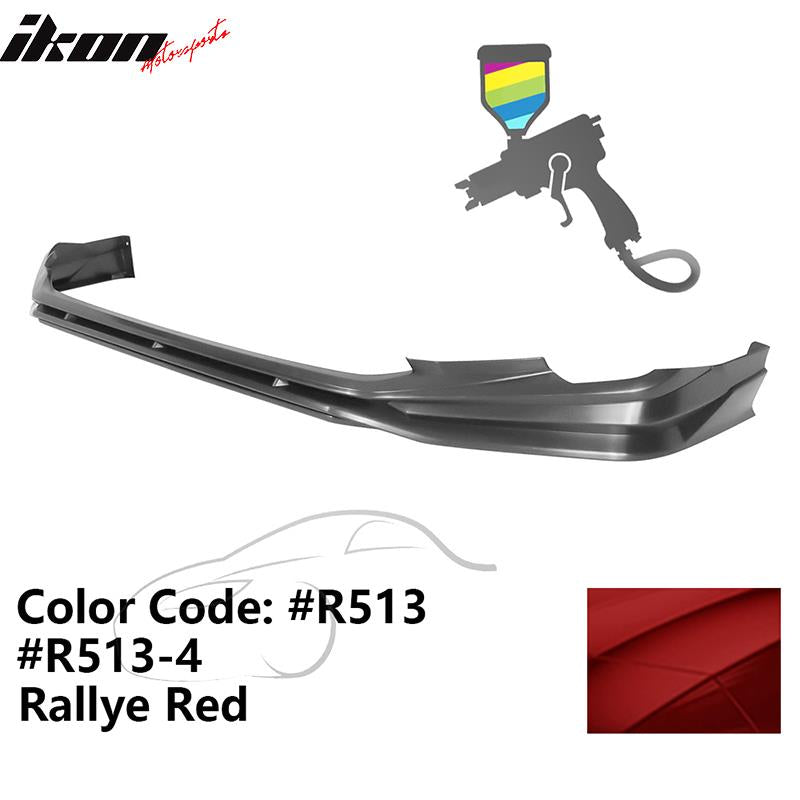 2022-2024 Honda Civic Sedan Hatchback Front Bumper Lip Painted PP