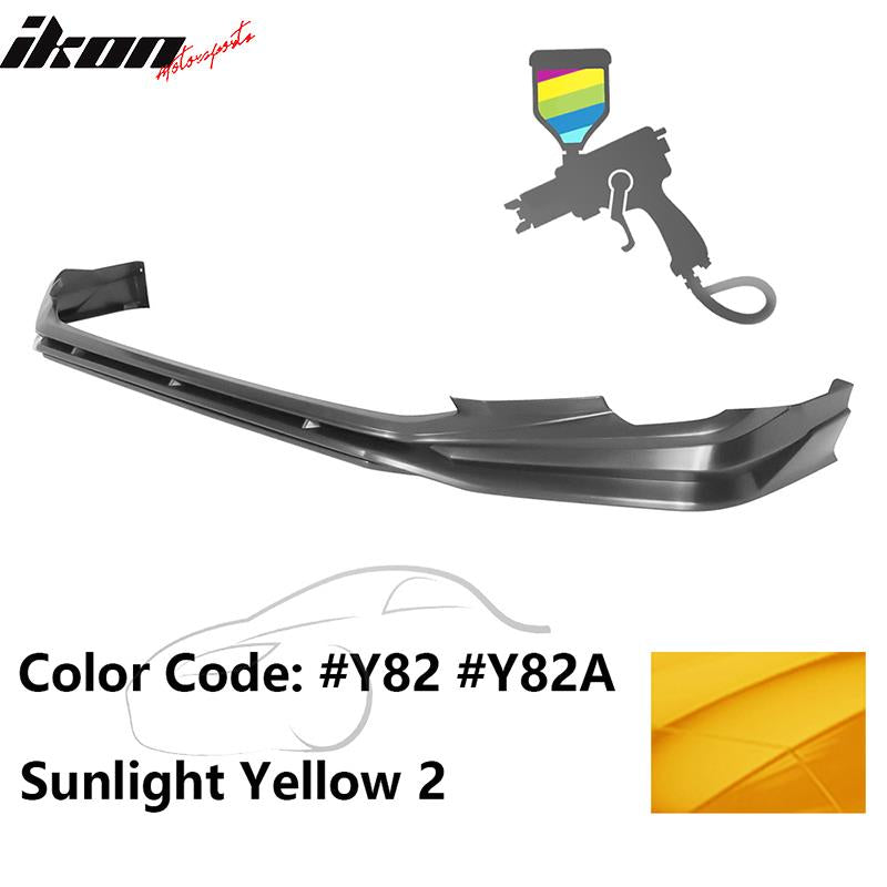 2022-2024 Honda Civic Sedan Hatchback Front Bumper Lip Painted PP
