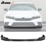 2022-2024 Honda Civic Sedan Hatchback Front Bumper Lip Painted PP