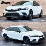2022-2024 Honda Civic Sedan Hatchback Front Bumper Lip Painted PP