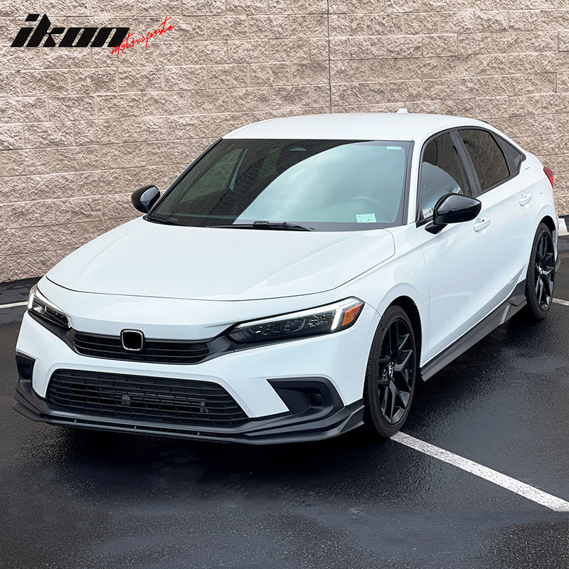 2022-2024 Honda Civic Sedan Hatchback Front Bumper Lip Painted PP