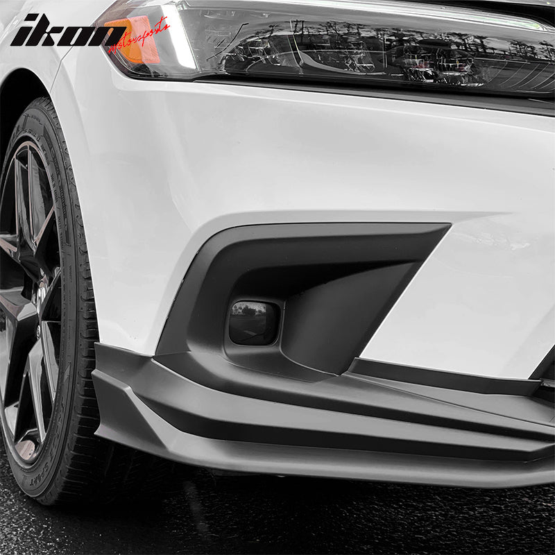 2022-2024 Honda Civic Sedan Hatchback Front Bumper Lip Painted PP