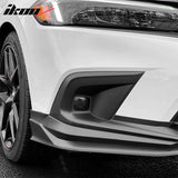 2022-2024 Honda Civic Sedan Hatchback Front Bumper Lip Painted PP