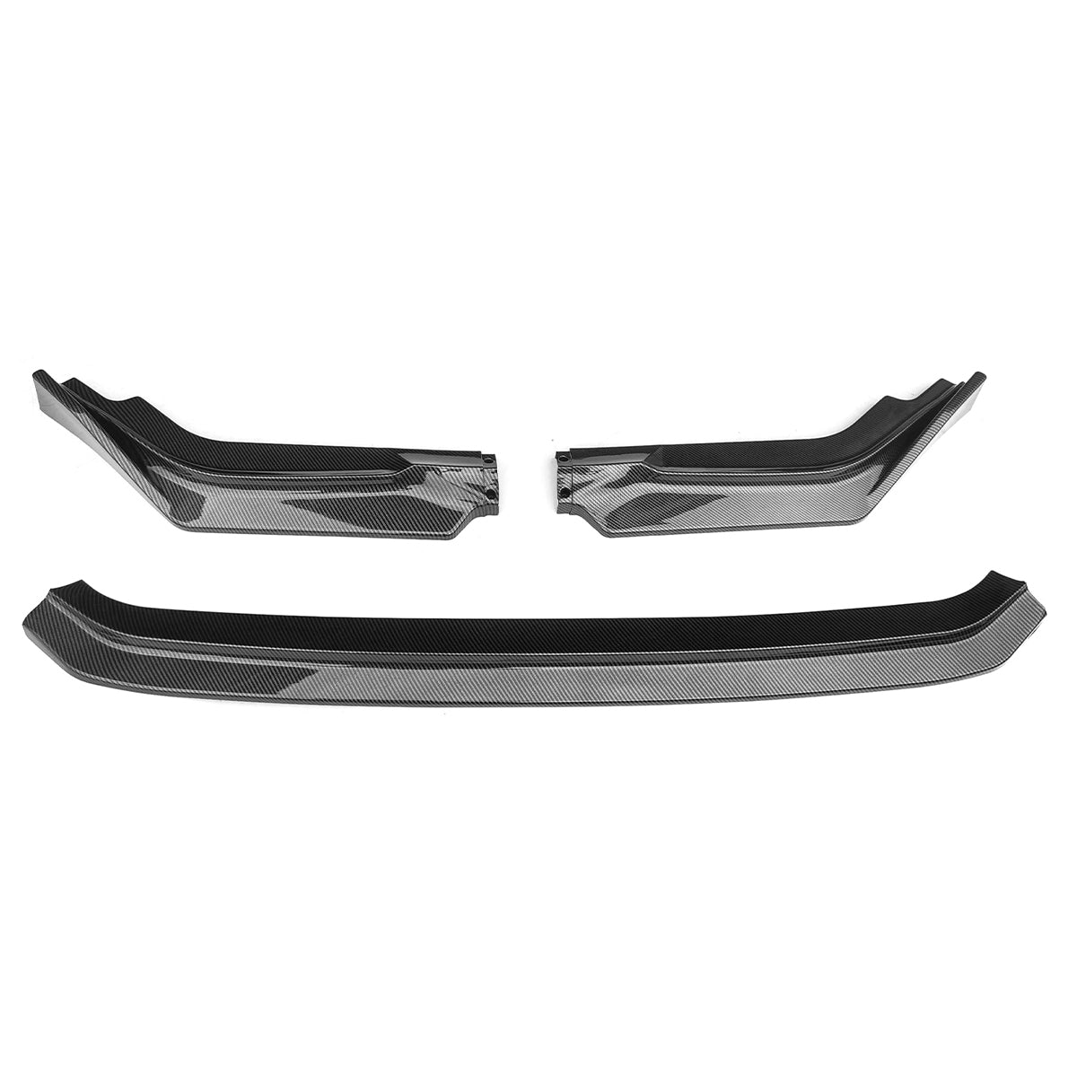 2023-2025 Honda Civic Type R Carbon Fiber Print Front Bumper Lip ABS