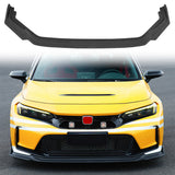2023-2025 Honda Civic FL5 Type R Matte Black Front Bumper Lip ABS 3PCS