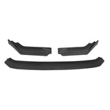 2023-2025 Honda Civic FL5 Type R Matte Black Front Bumper Lip ABS 3PCS