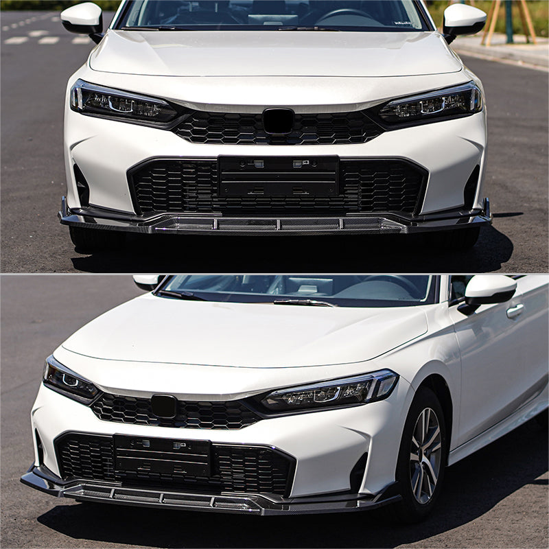 2025–2026 Honda Civic IKON Style 3PCS Front Bumper Lip Splitter PP Body Kit