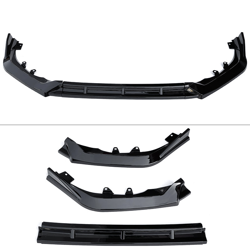 2025–2026 Honda Civic IKON Style 3PCS Front Bumper Lip Splitter PP Body Kit