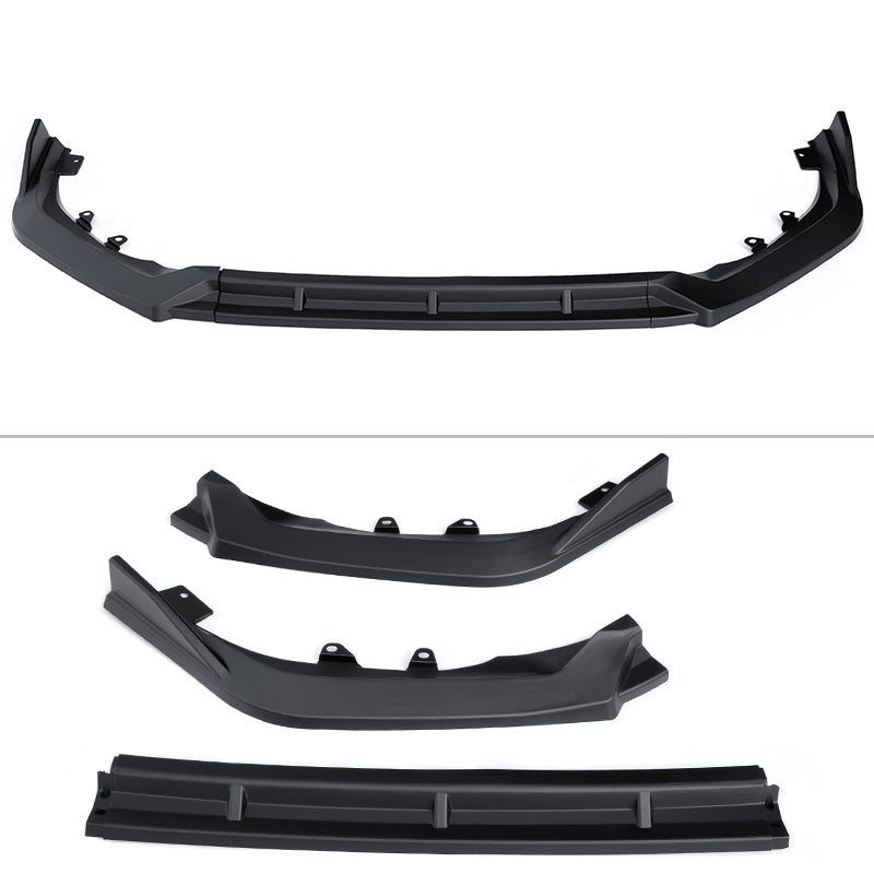 2025–2026 Honda Civic IKON Style 3PCS Front Bumper Lip Splitter PP Body Kit
