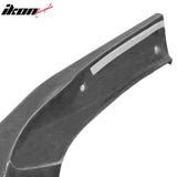 2025-2026 Honda Civic IKFM Style 3PCS Front Bumper Lip Chin Spoiler Unpainted PU