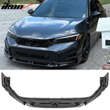 2025-2026 Honda Civic SWA Style Front Bumper Lip Spoiler Gloss Black ABS 5PCS