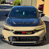 2025-2026 Honda Civic SWA Style Front Bumper Lip Spoiler Gloss Black ABS 5PCS