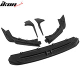 2025-2026 Honda Civic SWA Style Front Bumper Lip Spoiler Primer Black ABS 5PCS