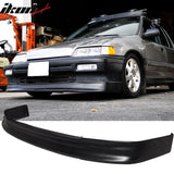 1988-1991 Honda Civic CS Style Front Bumper Lip PU