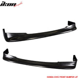 1988-1991 Honda Civic Zenki Z Style Front Lip Splitter Spoiler PU