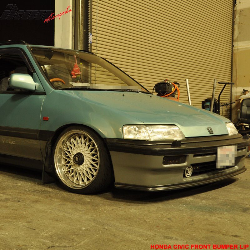 1988-1991 Honda Civic OE Fa-2000 ctory Style Front Bumper Lip PU