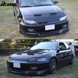 1992-1995 Honda Civic EG 2Dr 3Dr Type Concept Front Bumper Lip PU