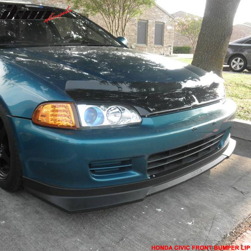 1992-1995 Honda Civic 2Dr 3Dr HC1 Style Front Bumper Lip PP