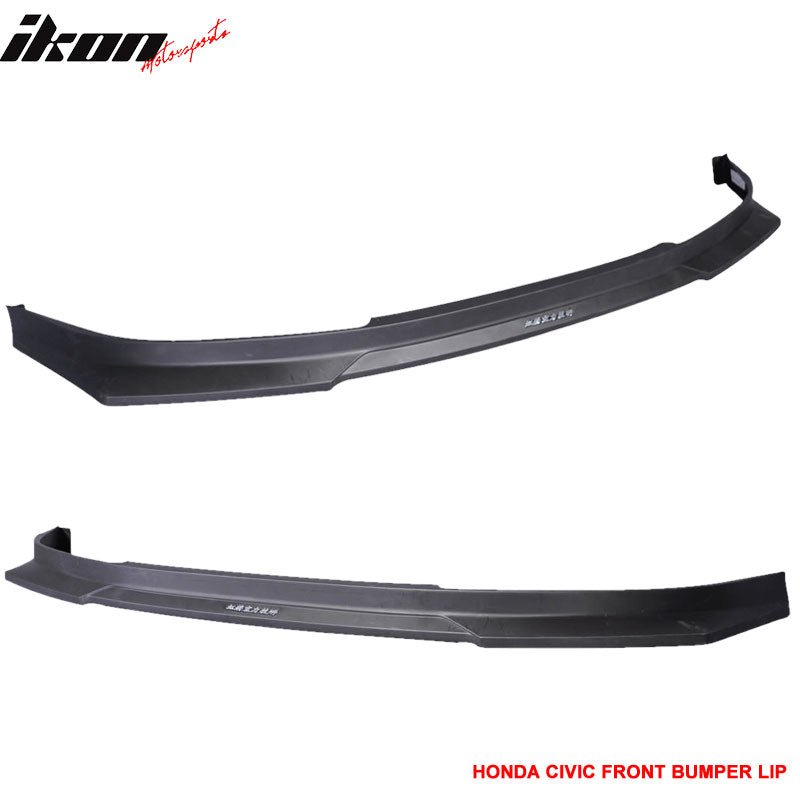 1992-1995 Honda Civic 2Dr 3Dr HC1 Style Front Bumper Lip PP