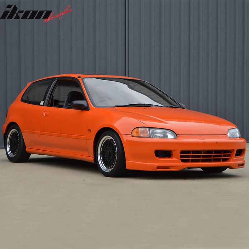 1992-1995 Honda Civic EG 2Dr 3Dr WW Style Front Bumper Lip Spoiler PU