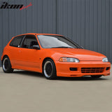 1992-1995 Honda Civic EG 2Dr 3Dr WW Style Front Bumper Lip Spoiler PU