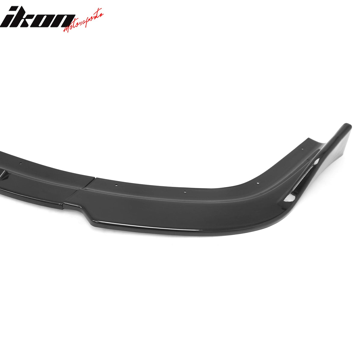 1996-1998 Honda Civic IKON Style Front Bumper Lip Lower Spoiler 3PCS Gloss Black PP