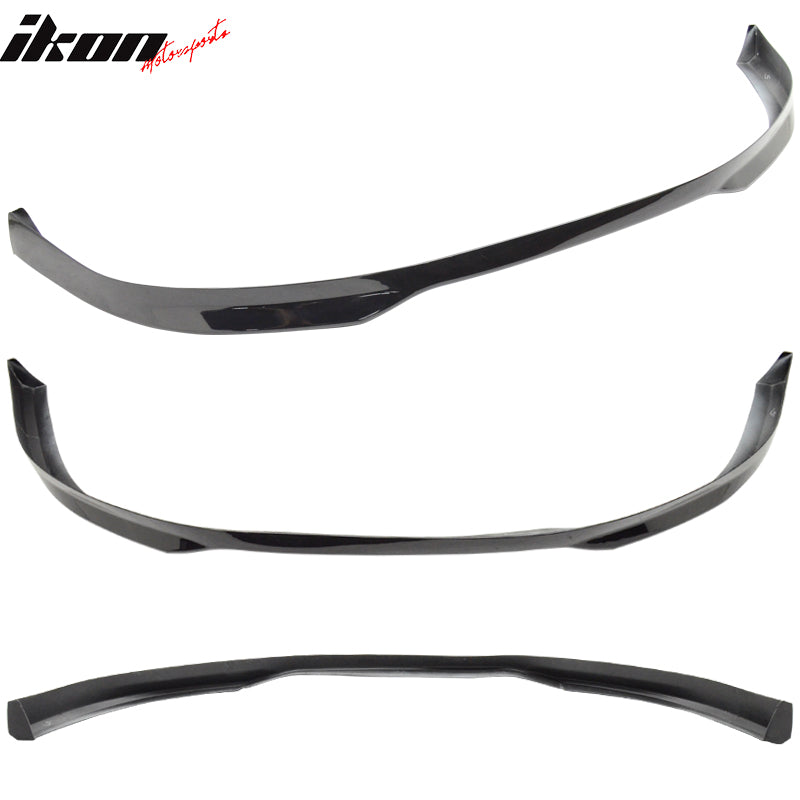 1996-1998 Honda Civic EK 2Dr Type R Painted Black Front Bumper Lip PU