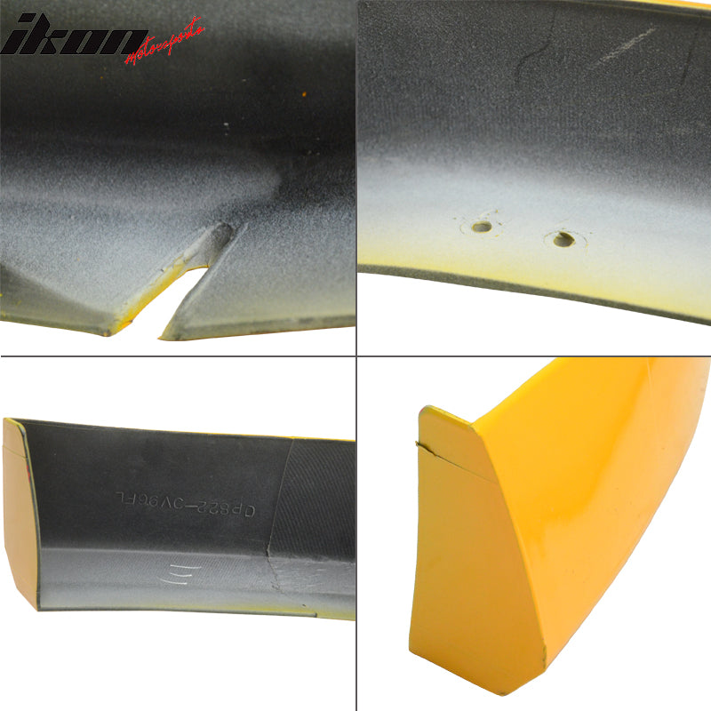 1996-1998 Honda Civic EK 2Dr Type R Painted Orange Front Bumper Lip PU