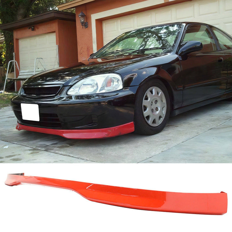 1999-2000 Honda Civic Type-R Style Front Bumper Lip Spoiler Spoiler PP