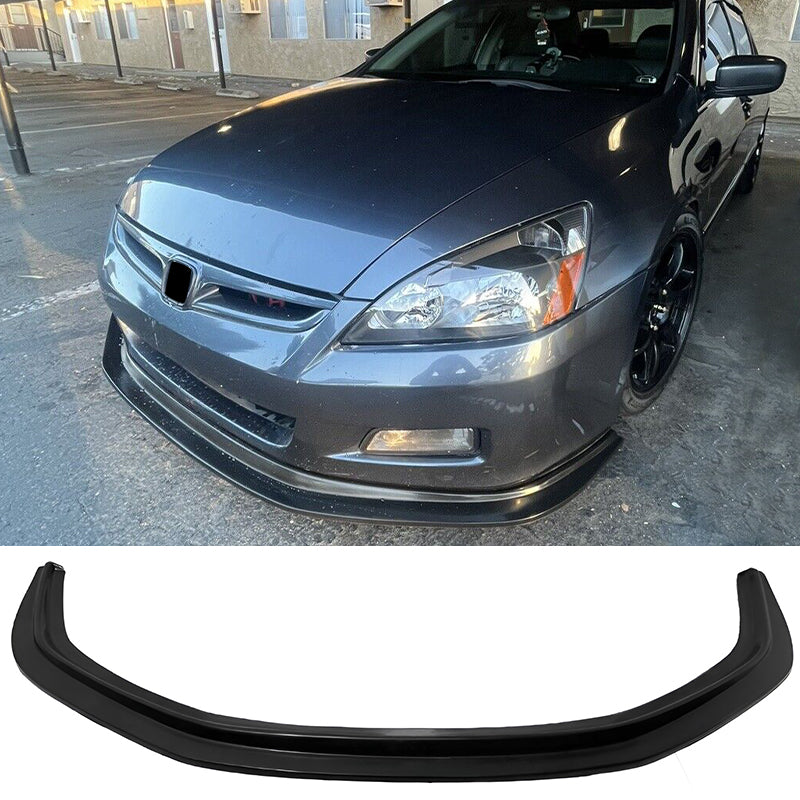 2006-2007 Honda Accord Sedan MDA Style Front Bumper Lip Spoiler PU