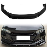 2018-2020 Honda Accord Sedan 4-Door JDM Style Front Bumper Lip Kit PU