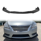 2016-2018 Honda Civic Coupe Sedan CS Style Unpainted Front Bumper Lip