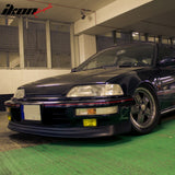1988-1991 Honda Civic CS Style Unpainted Front Bumper Lip Spoiler PU