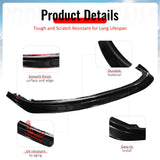 1992-1995 Honda Civic 2-Door DP Style Unpainted Front Bumper Lip PU