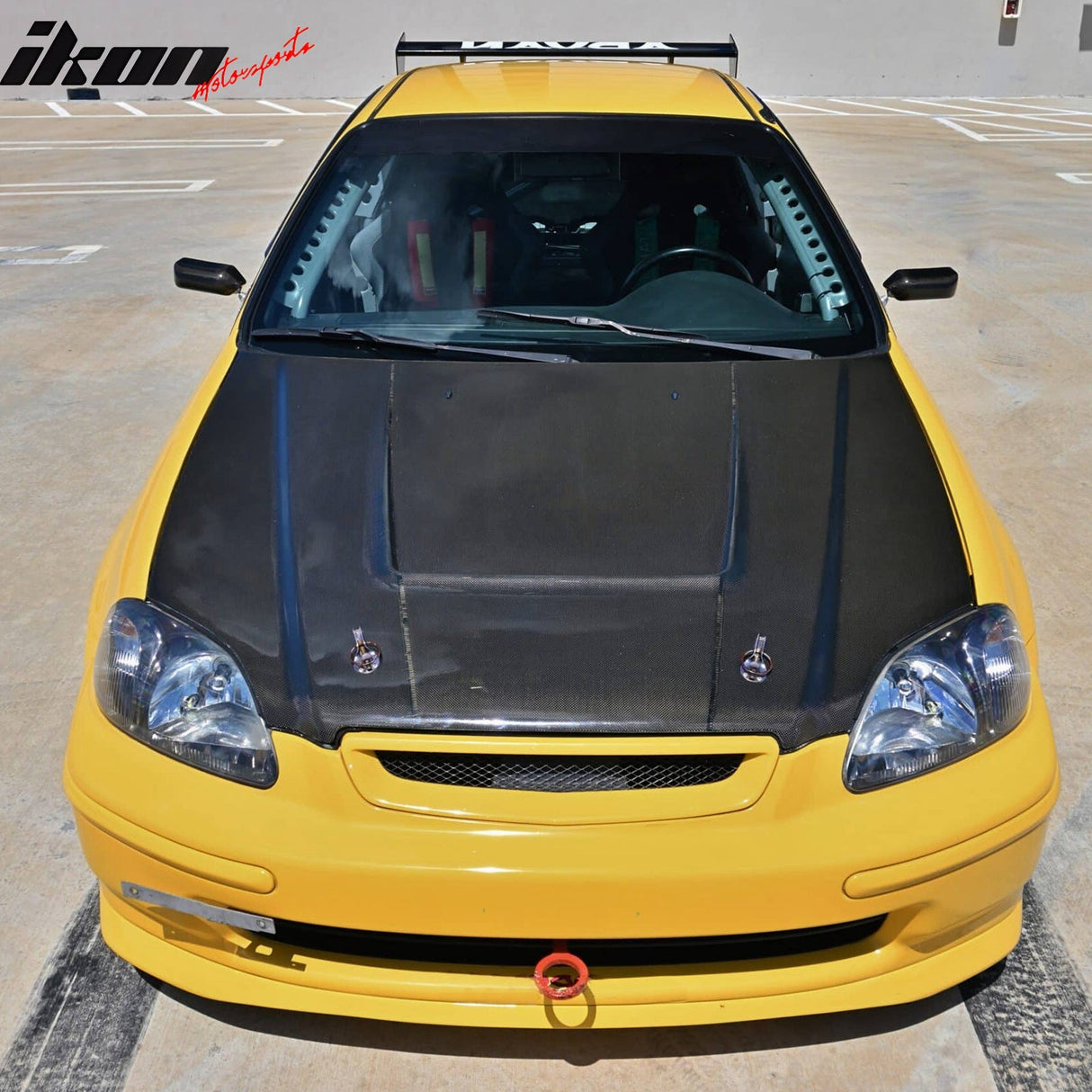 1996-1998 Honda Civic OEM SIR2 JDM Sir Style PU Front Bumper Lip