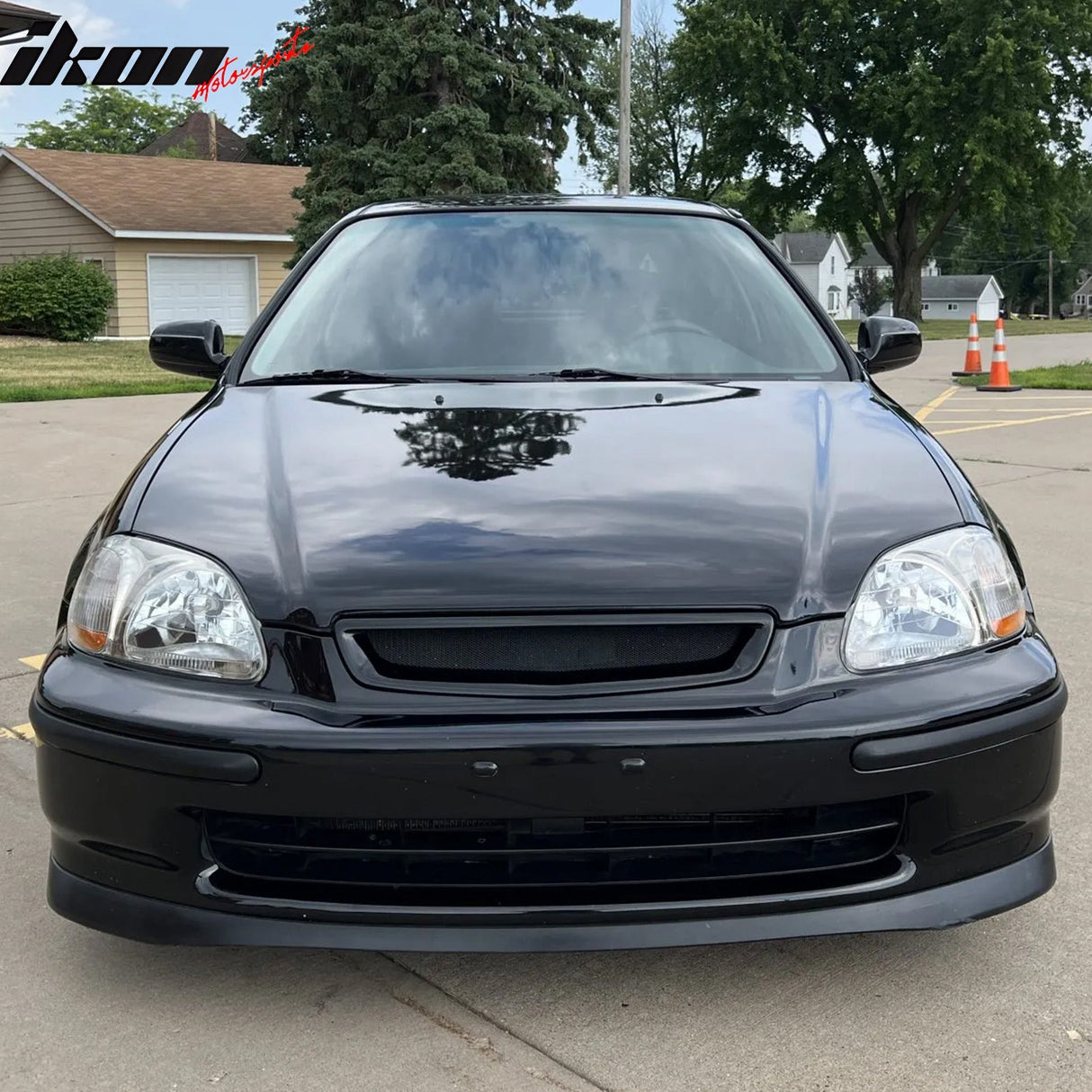 1996-1998 Honda Civic OEM SIR2 JDM Sir Style PU Front Bumper Lip