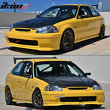1996-1998 Honda Civic OEM SIR2 JDM Sir Style PU Front Bumper Lip