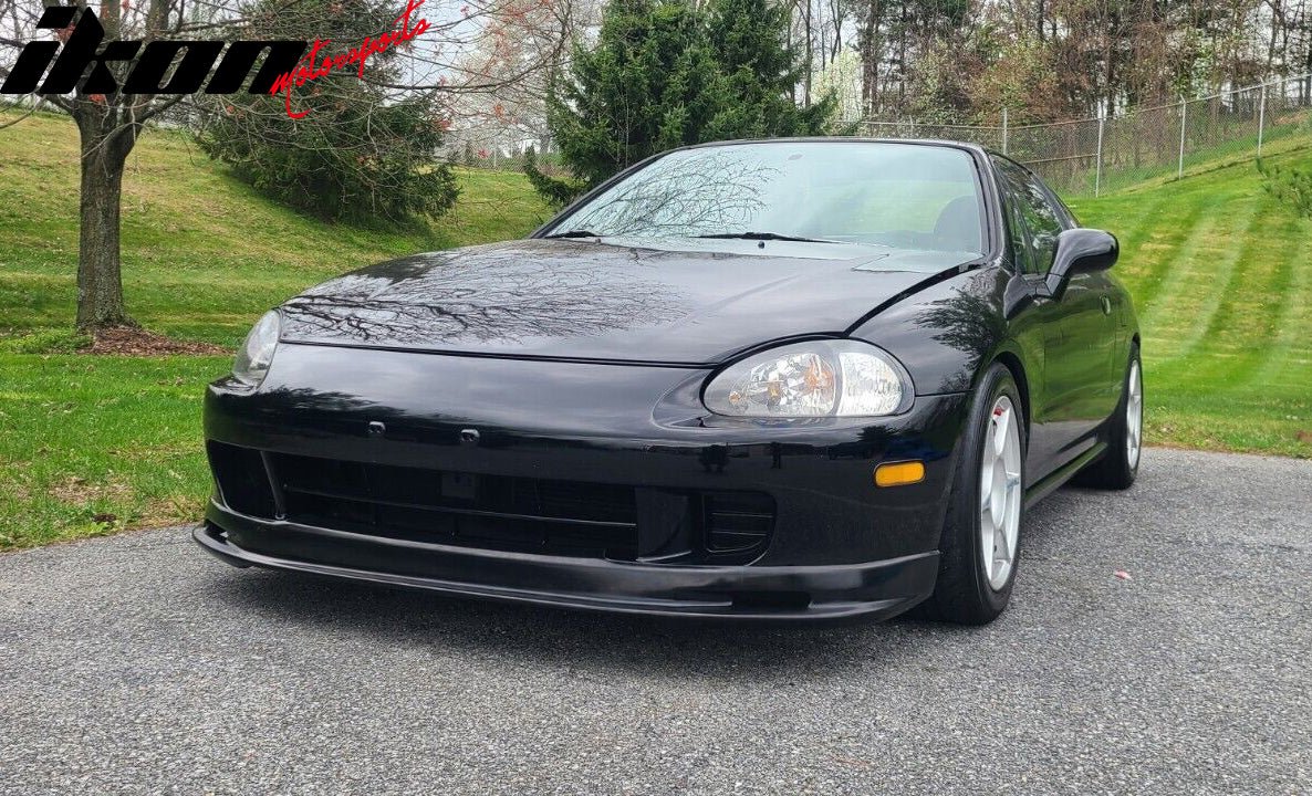 1993-1997 Honda Civic del Sol Mugen Style Unpainted Front Bumper Lip