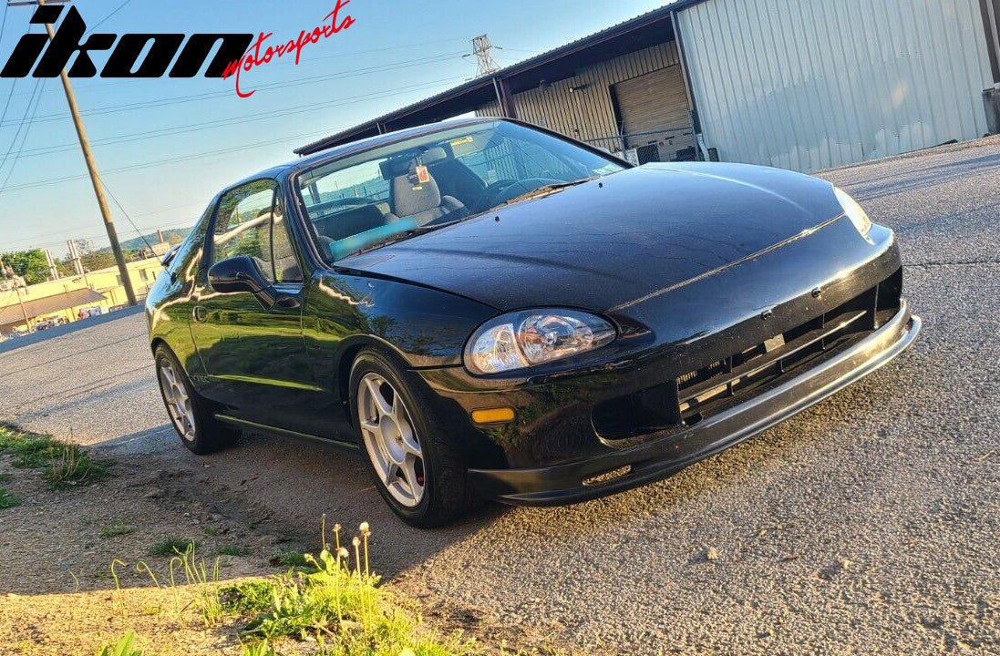 1993-1997 Honda Civic del Sol Mugen Style Unpainted Front Bumper Lip